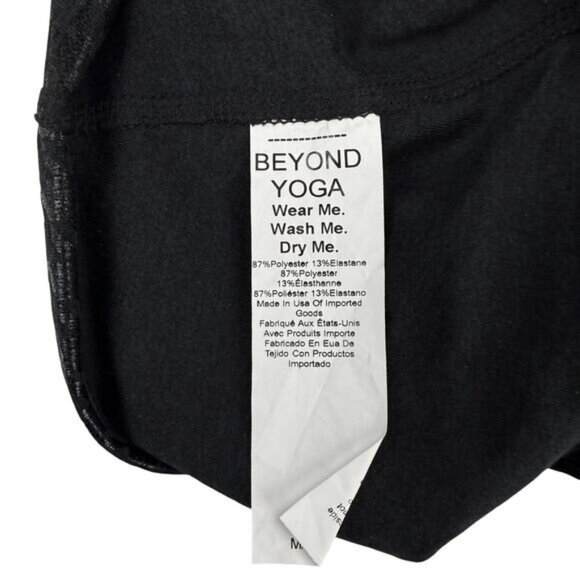 BEYOND YOGA Caught in the Midi Legging Houndstooth Black Size Medium - Picture 8 of 8